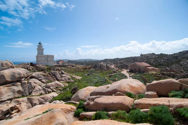 View Capo Testa Coast Santa Teresa Gallura — ストック写真