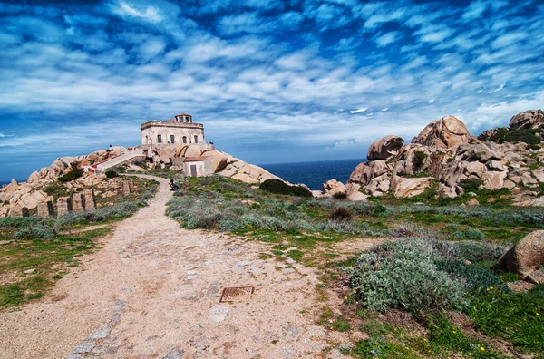 View Capo Testa Coast Santa Teresa Gallura — Foto de Stock