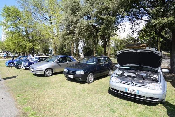 Italien Bardolino April 2022 Ein Paar Youngtimer Italien — Stockfoto