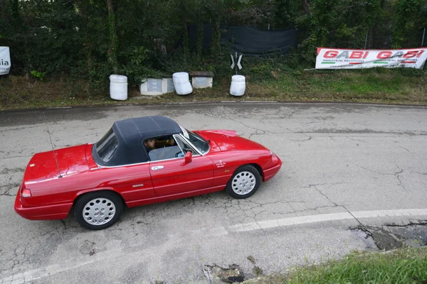 Pesaro Colle San Bartolo Italia Ott 2021 Alfa Romeo Spider — Foto Stock