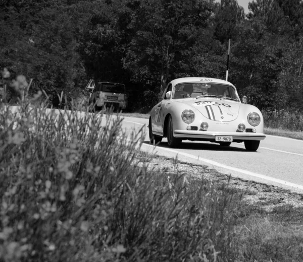 Urbino Italië Jun 2022 Porsche 356 1500 Carrera 1956 Een — Stockfoto