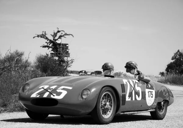 Urbino Italien Jun 2022 750 1956 Gammal Racerbil Rallyt Mille — Stockfoto