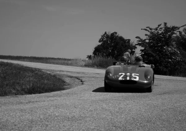 Urbino Italia Jun 2022 750 1956 Viejo Coche Carreras Rally —  Fotos de Stock