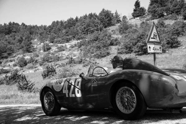 Urbino Italien Jun 2022 1500 2Ad 1954 Gammal Racerbil Rallyt — Stockfoto