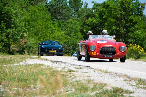 Urbino Itália Jun 2022 Gilco Fiat 1100 Barchetta Fontana 1950 — Fotografia de Stock