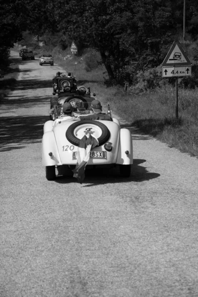 Urbino Italia Jun 2022 328 1939 Viejo Coche Carreras Rally —  Fotos de Stock