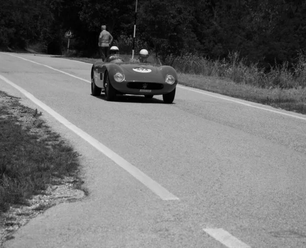 Urbino Itálie Červen 2022 Maserati 150 1955 Starém Závodním Voze — Stock fotografie