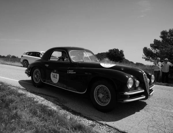 Urbino Olaszország Június 2022 Alfa Romeo 2500 Coupe Touring 1949 — Stock Fotó