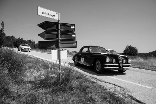 Urbino Italy Jun 2022 Alfa Romeo 2500 Coupe Touring 1949 — Stock Photo, Image