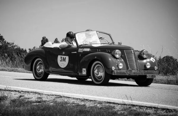 Urbino Italien Jun 2022 Fiat 1100 Derby Bertone 1944 Gammal — Stockfoto