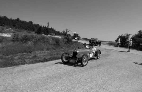 Урбино Италия 2022 Июня Rally Abc 1100 1928 Старом Гоночном — стоковое фото