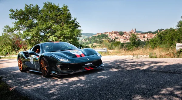 Urbino Italia Giugno 2022 Lad Scape Urbino Ferrari Tribute Ferrari — Foto Stock