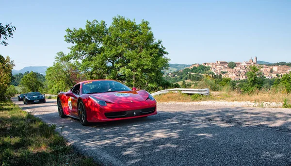 Ubino Italy Jun 2022 Lad Scape Urbino Ferrari Tribute Ferrari — 스톡 사진