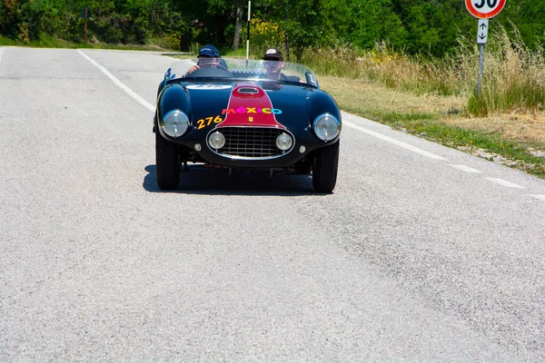 Urbino イタリア 2022年6月16日 Ferrari 166 Spider Vignale 1953 Old Racing — ストック写真