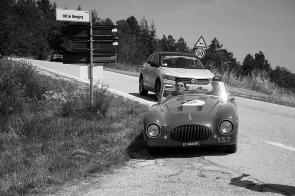 Urbino Olaszország Június 2022 Cisitalia 202 Spider Nuvolari 1947 Egy — Stock Fotó