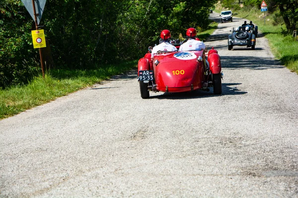 Urbino Włochy Czerwca 2022 Aston Martin Litre Speed Model 1937 — Zdjęcie stockowe