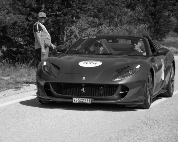 Urbino Italy Jun 2022 Ferrari Tribute Ferrari 812 Gts Mobil — Stok Foto