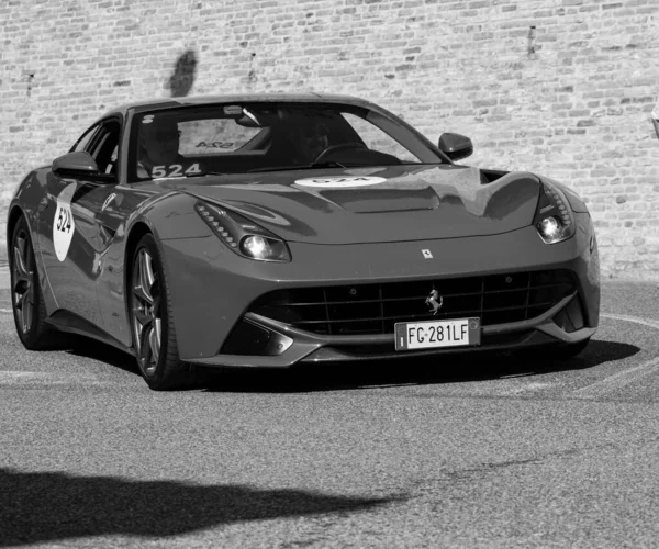 Urbino Ιταλια Ιουν 2022 Ferrari Tribute Ferrari F12 Berlinetta Old — Φωτογραφία Αρχείου