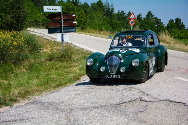 Olaszország Június 2022 Egészségügyi 2400 Elliott 1947 Egy Régi Versenyautó — Stock Fotó