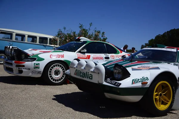 Poltu Quatu Italy Jul 2022 Lancia Stratos Livrea Alitalia Poltu — 스톡 사진