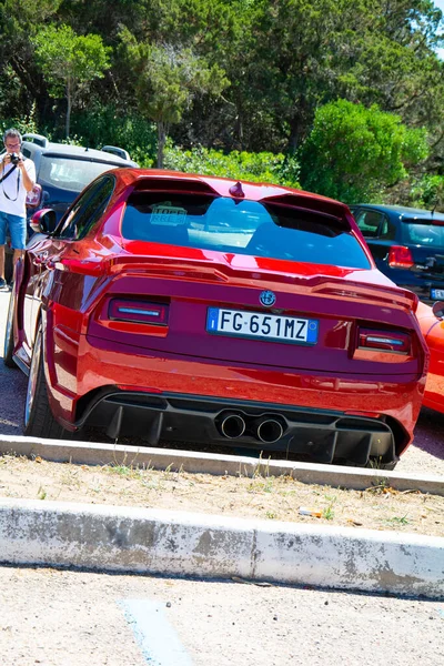 Poltu Quatu Italy Jul 2022 Alfa Romeo Giulia Erreerre Quatu —  Fotos de Stock