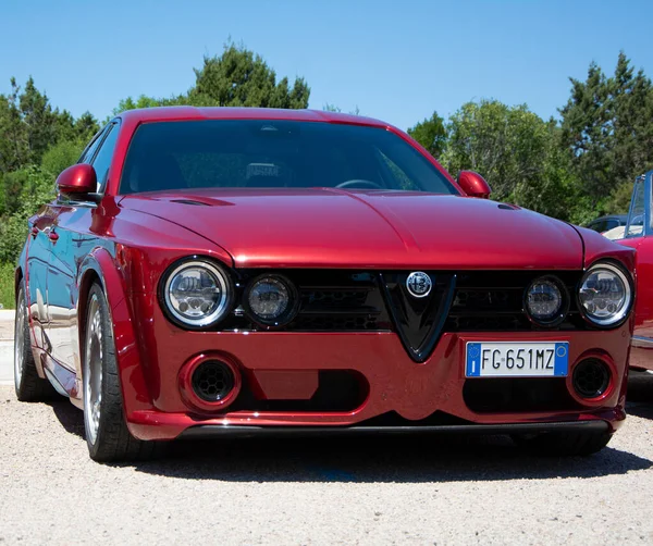 Poltu Quatu Italy Jul 2022 Alfa Romeo Giulia Erreerre Quatu — Φωτογραφία Αρχείου