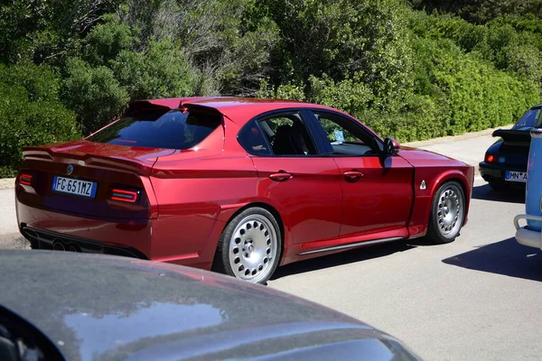 Poltu Quatu Italy Jul 2022 Alfa Romeo Giulia Erreerre Quatu - Stock-foto