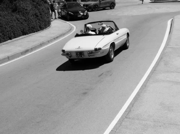 Poltu Quatu Italy Jul 2022 Alfa Romeo Spider Coda Troca — Zdjęcie stockowe