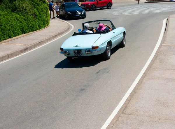 Poltu Quatu Italy Jul 2022 Alfa Romeo Spider Coda Troca — Stock Photo, Image