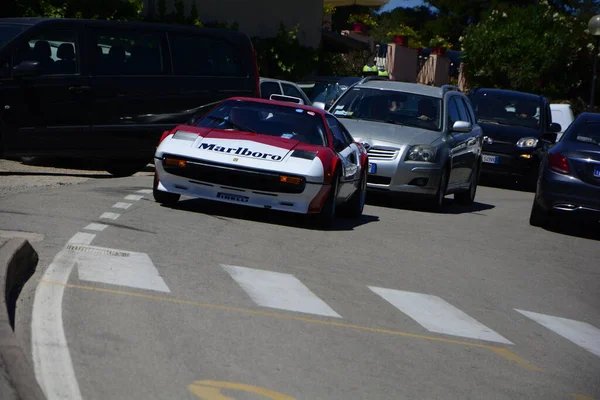 Poltu Quatu Italy Jul 2022 Ferrari 308 Gtb Rally Livrea — 스톡 사진