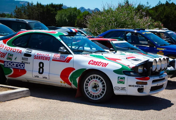 Poltu Quatu Italy Jul 2022 Rally Celica 4Wd Castrol Poltu — Zdjęcie stockowe