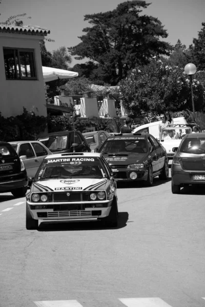 Poltu Quatu Italy Jul 2022 Lancia Delta Integrale 4Wd Martini — Fotografia de Stock