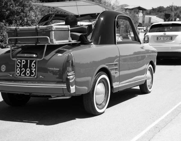 Poltu Quatu Italy Jul 2022 Autobianchi Bianchina Trasformabile Spiaggina Poltu — Zdjęcie stockowe