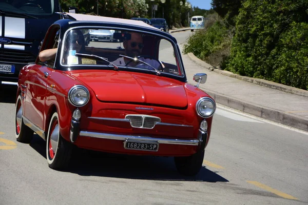 Poltu Quatu Italy Jul 2022 Autobianchi Bianchina Trasformabile Spiaggina Poltu — Fotografia de Stock