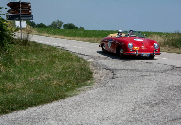 Urbino Italy Jun 2022 Porsche 356 1500 Speedster 1954 Old — Stock Photo, Image