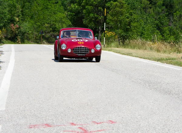 Урбино Италия 2022 Июня Ermini 1100 Berlinetta Motto 1950 Старом — стоковое фото