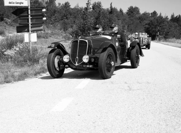 Urbino Italy Jun 2022 Delahaye 135 1936 Old Racing Car — Foto de Stock