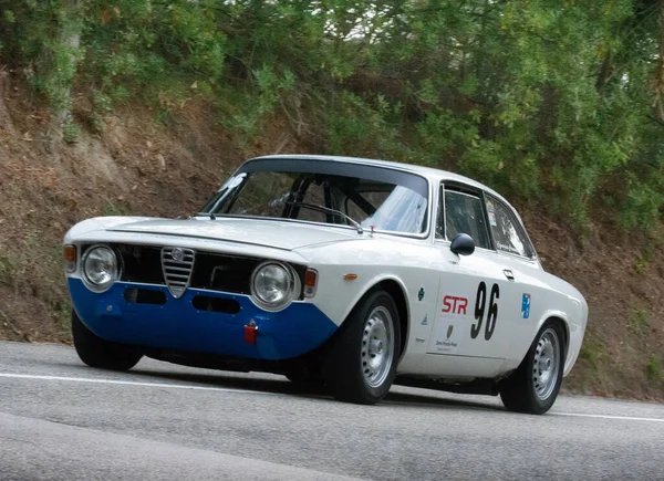 Pesaro Italy Ott 2022 Rally Classic Cars Alfa Romeo Junior — Stock Photo, Image