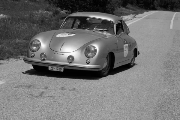 Урбино Италия 2022 Июня Porsche 356 1500 Super 1953 Старом — стоковое фото