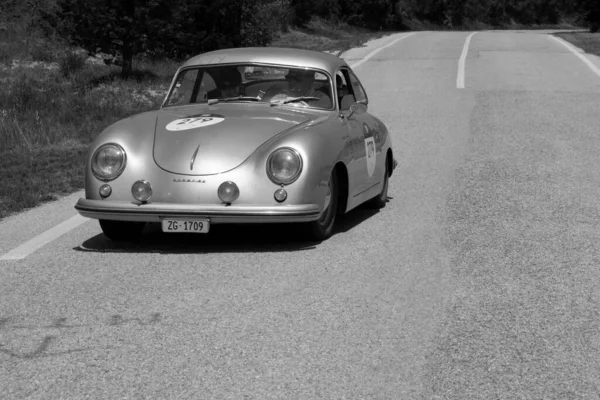 Urbino Itália Jun 2022 Porsche 356 1500 Super 1953 Velho — Fotografia de Stock