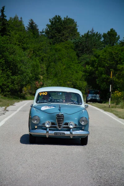 Urbino Włochy Czerwca 2022 Alfa Romeo 1900 Super 1956 Starym — Zdjęcie stockowe