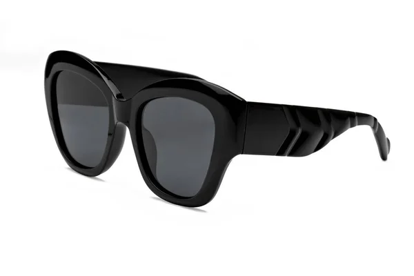 Seitenansicht Foto Von Schwarz Farbigen Polarisierten Sonnenbrillen Für Den Commerce — Stockfoto