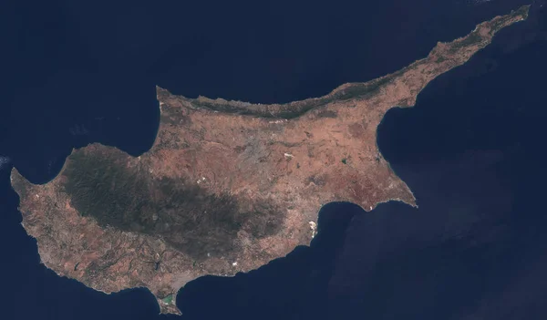 Cyprus is an island in the Eastern Basin of the Mediterranean Sea — Stockfoto