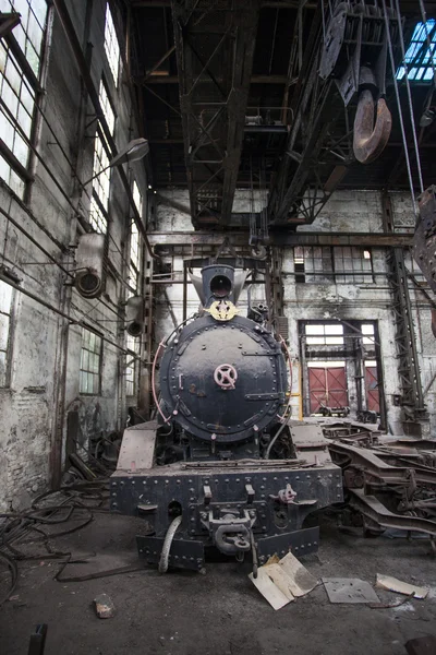 Oude locomotief 01 — Stockfoto