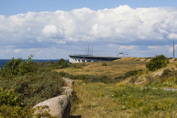 Oresunds bridge, oresundsbron — Foto Stock