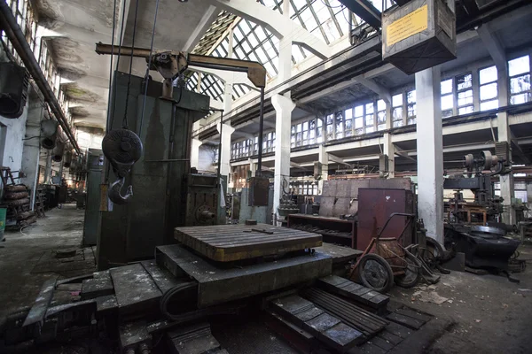Staré továrny vlak — Stock fotografie