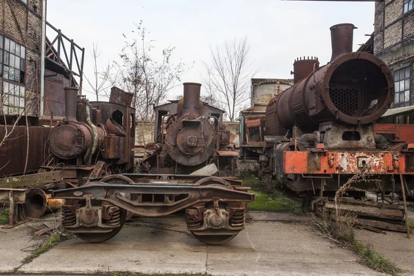 Old train factory — Stock Photo, Image