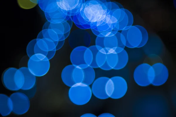 Luzes desfocadas desfocadas do tráfego pesado — Fotografia de Stock