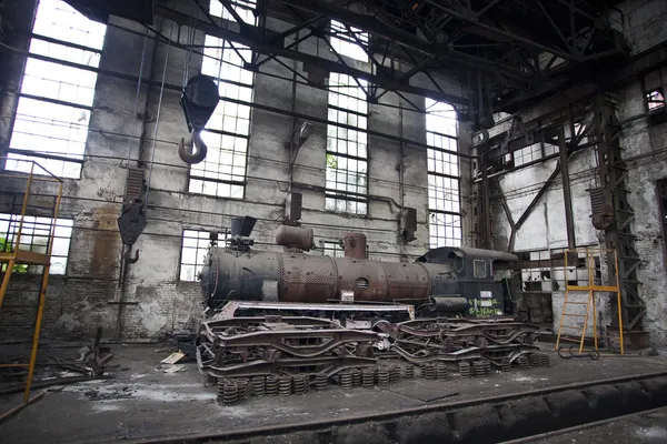 Oude fabriekshal — Stockfoto