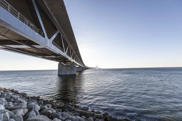 Oresundsbron, puente de oresunds — Foto de Stock